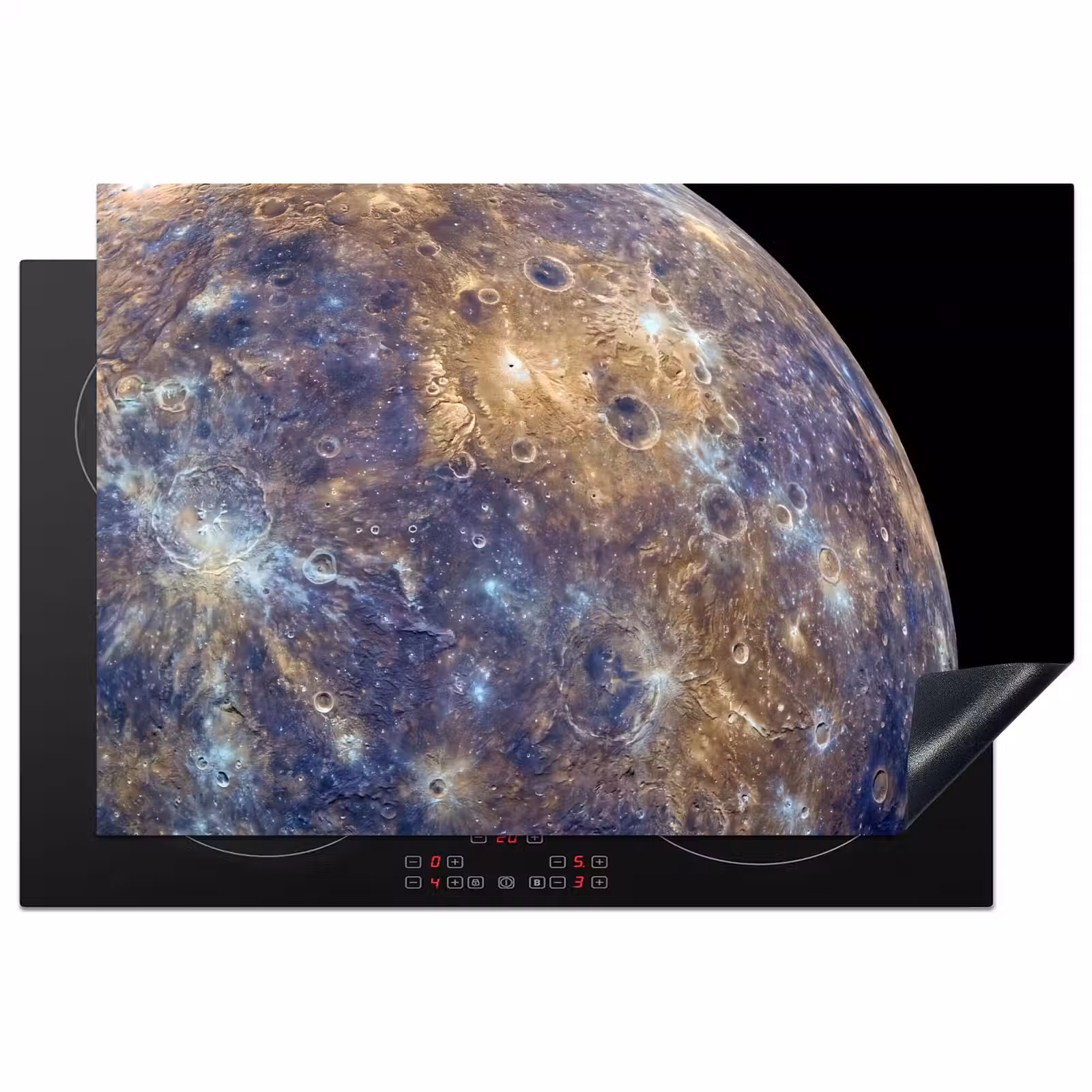 Inductie beschermer - Planeet - Kraters - Ruimte — 1
