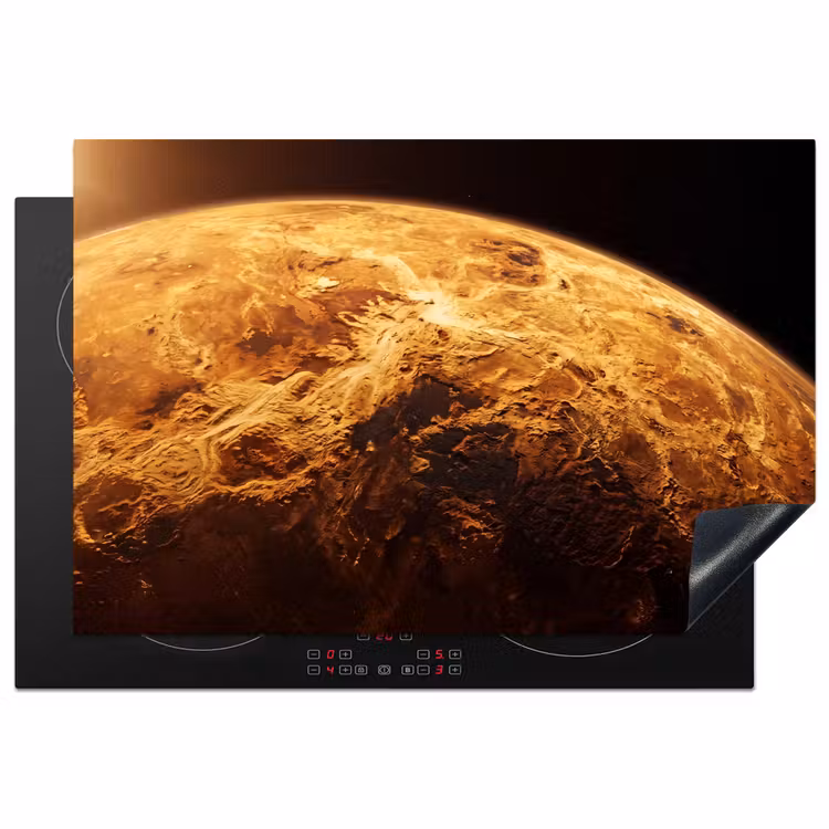 Inductie beschermer - Planeet - Ruimte - Oranje — 1
