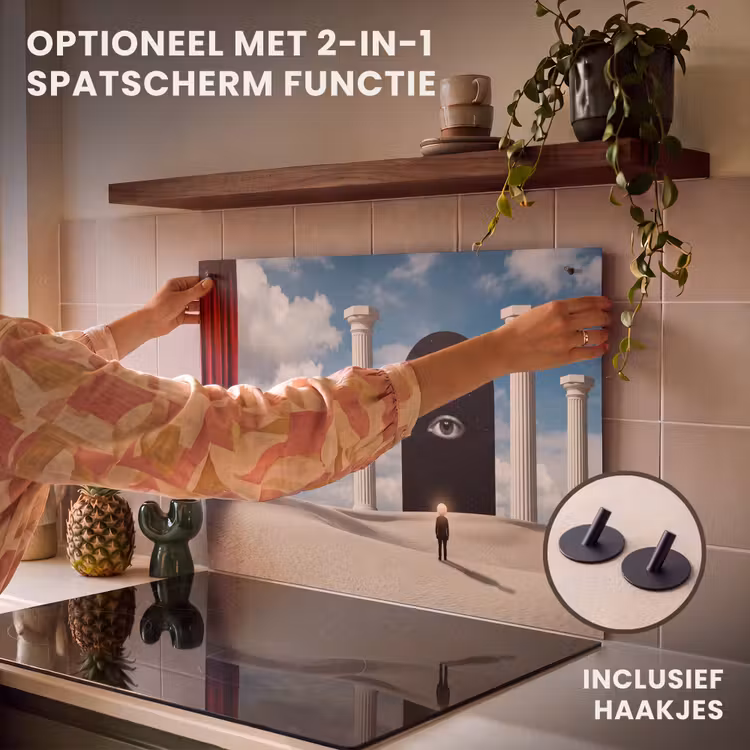 Inductie beschermer - Droom - Woestijn - Oog — 10