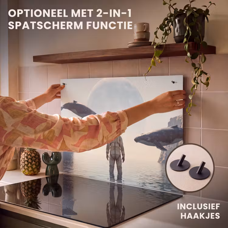 Inductie beschermer - Ruimtevaarder - Walvis - Fantasie — 10