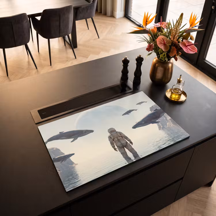 Inductie beschermer - Ruimtevaarder - Walvis - Fantasie — 5