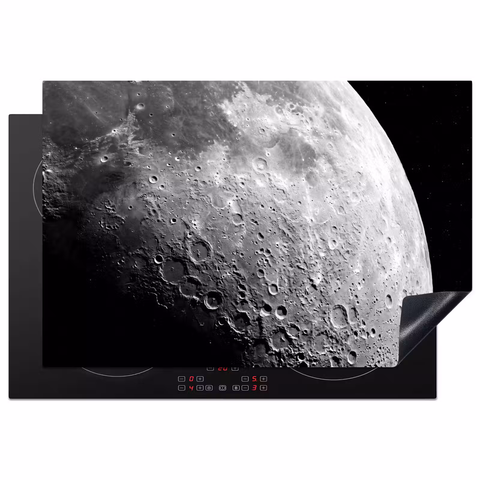 Inductie beschermer - Maan - Kraters - Ruimte — 1