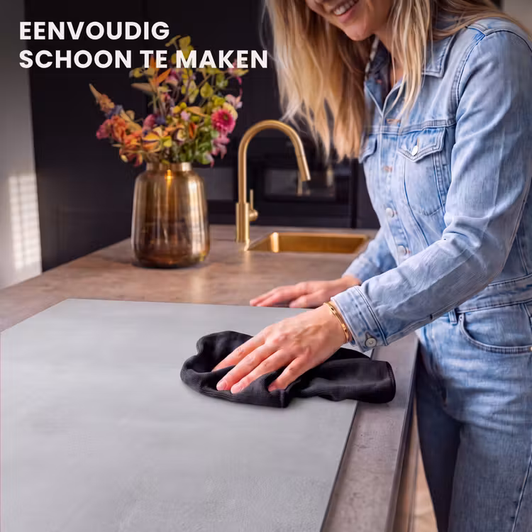 Inductie beschermer - Stille Betonnen Canvas — 6