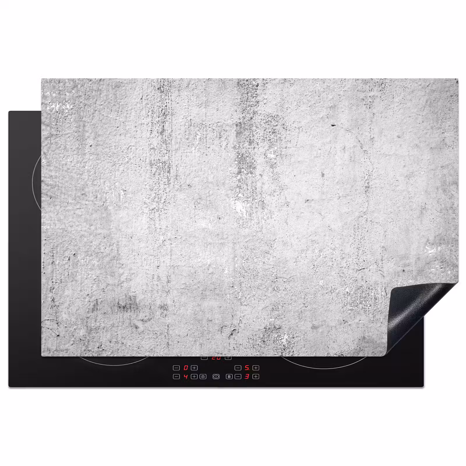 Inductie beschermer - Verweerde Beton Textuur — 1
