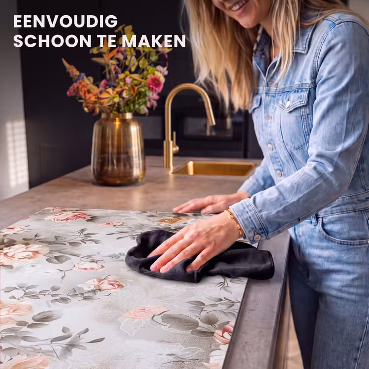 Inductie beschermer - Vintage Rozentuin — 6