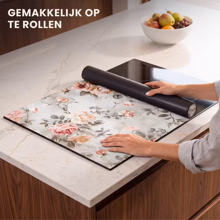 Inductie beschermer - Vintage Rozentuin — 7