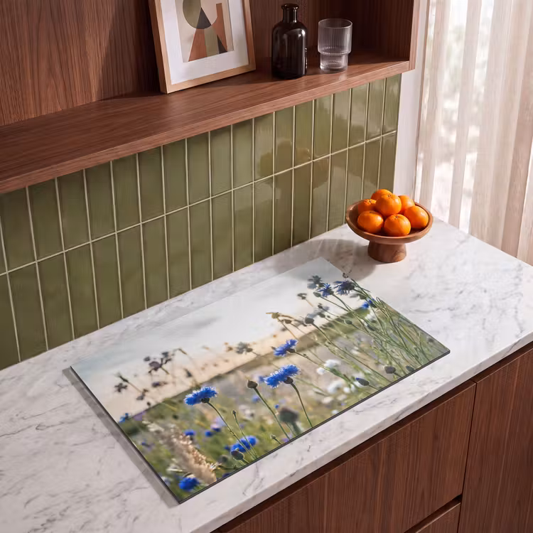 Inductie beschermer - Veld van Rust bij Zonsondergang — 8