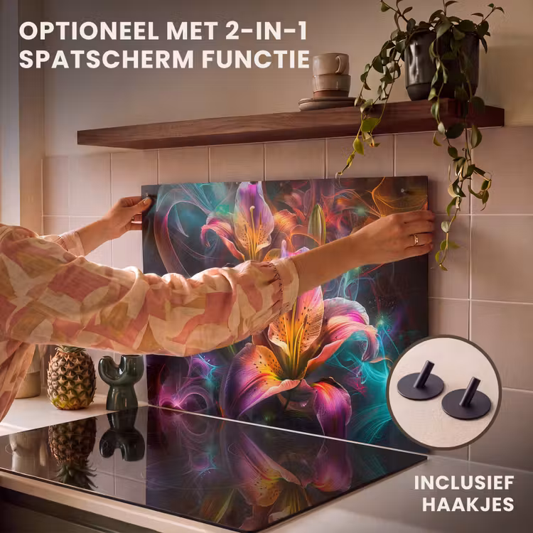 Inductie beschermer - Spectaculaire Lelie Lichtshow — 10
