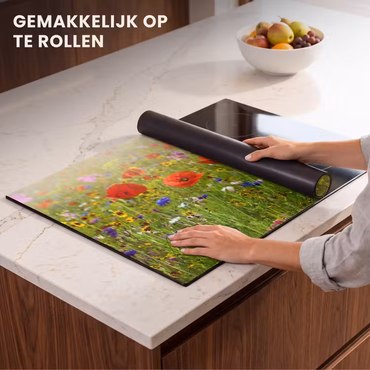 Inductie beschermer - Wildbloemenweelde in de Zomer — 7