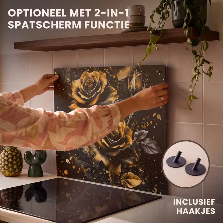 Inductie beschermer - Sterrenstof over Rozen — 10