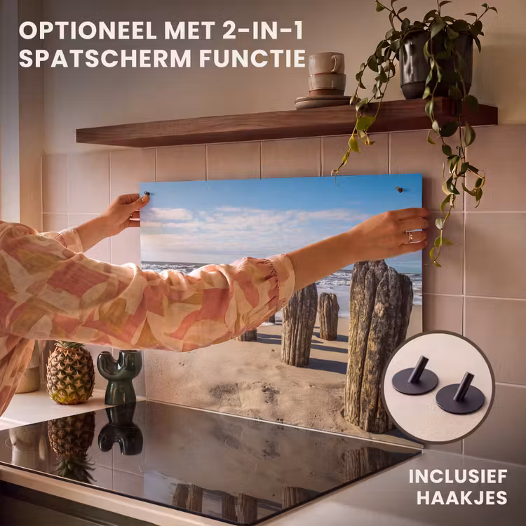 Inductie beschermer - Verweerde Palen op het Strand — 10