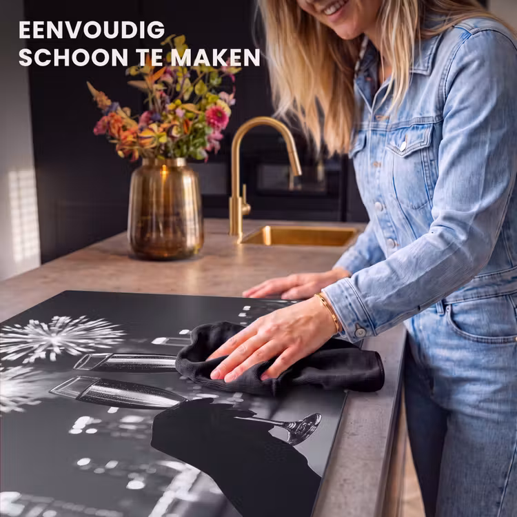 Inductie beschermer - Vuurwerk - Proosten - Skyline - Champagne — 6