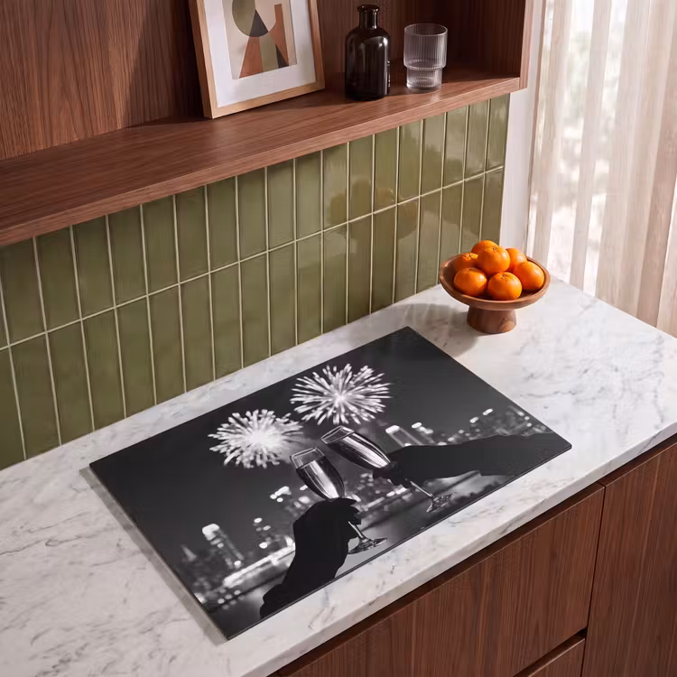 Inductie beschermer - Vuurwerk - Proosten - Skyline - Champagne — 8