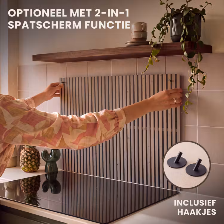 Inductie beschermer - Vintage - Hout - Design - Structuur — 10