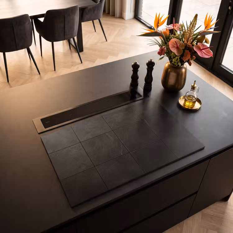 Inductie beschermer - Zwart - Tegels — 5