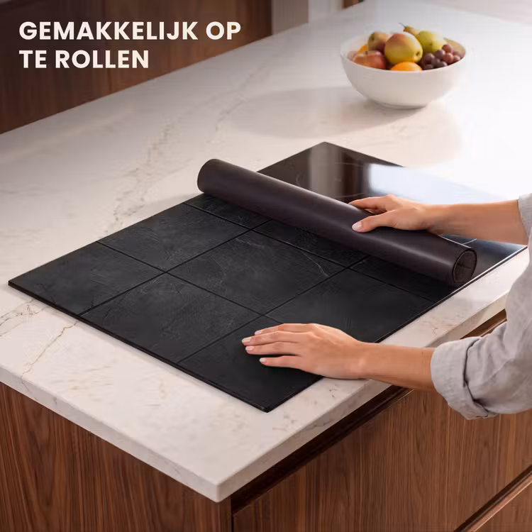 Inductie beschermer - Zwart - Tegels — 7