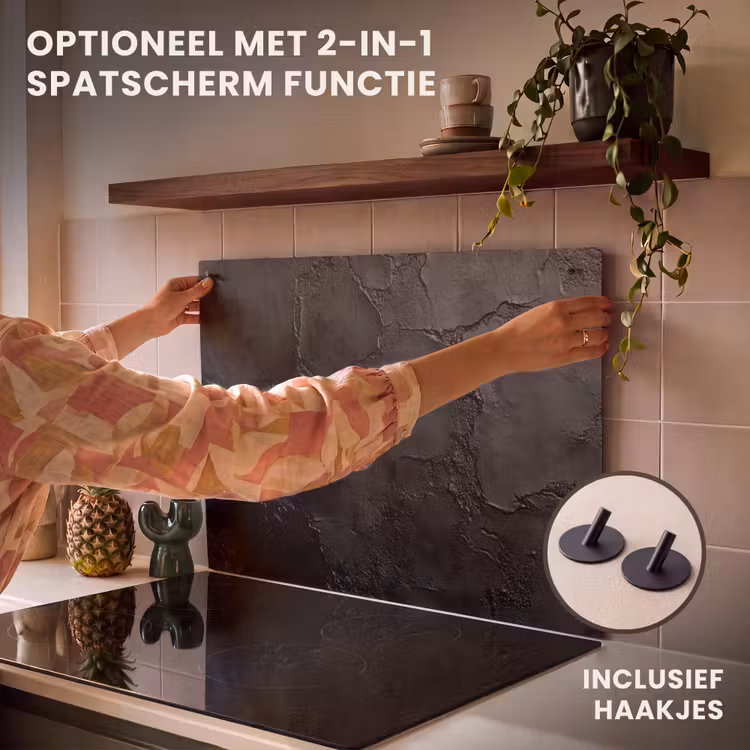 Inductie beschermer - Zwart - Verf — 10