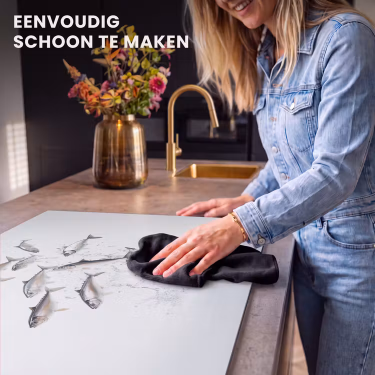 Inductie beschermer - Vissen - Water - Wit — 6