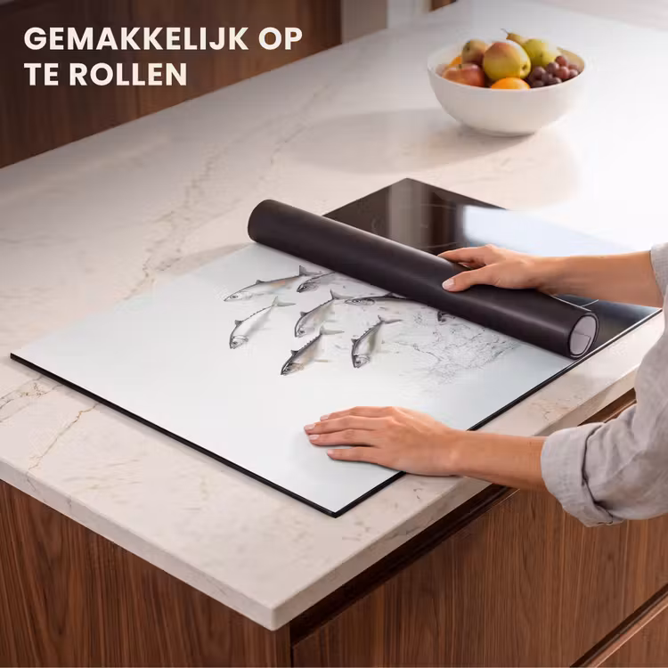 Inductie beschermer - Vissen - Water - Wit — 7