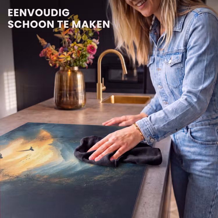 Inductie beschermer - Vogels - Zon - Bomen - Groen — 6