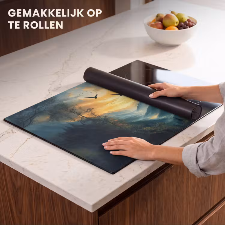Inductie beschermer - Vogels - Zon - Bomen - Groen — 7