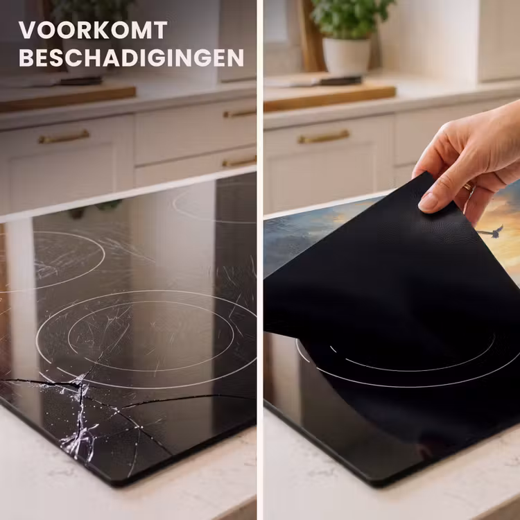 Inductie beschermer - Vogels - Zon - Bomen - Groen — 3