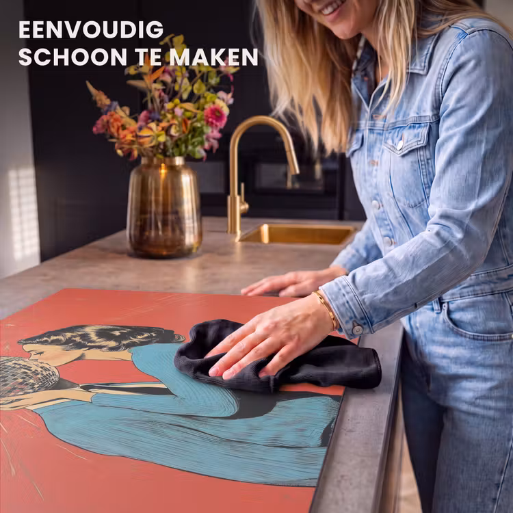 Inductie beschermer - Vrouw - Retro - Discobal - Kus — 6