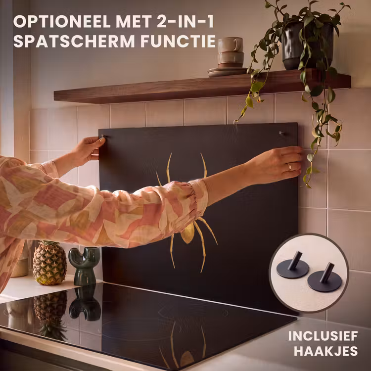 Inductie beschermer - Spin - Goud - Minimalistisch - Poten — 10