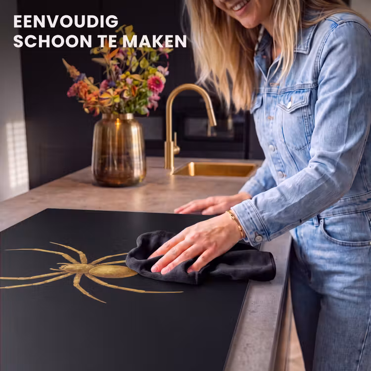 Inductie beschermer - Spin - Goud - Minimalistisch - Poten — 6