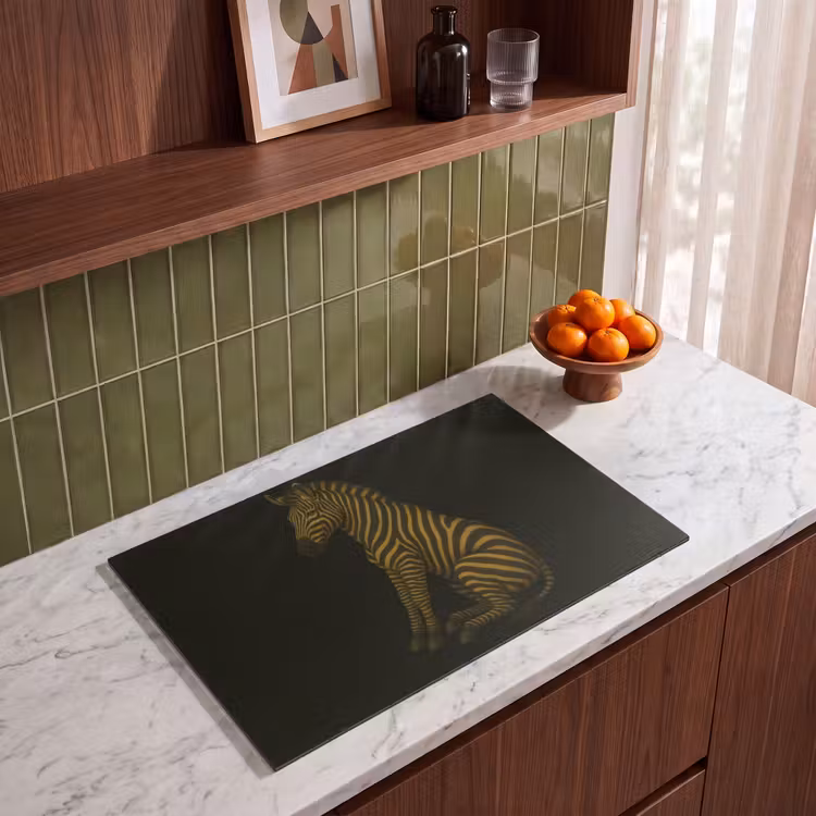 Inductie beschermer - Zebra - Strepen - Goud — 8
