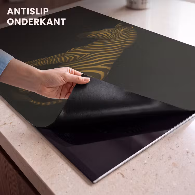 Inductie beschermer - Zebra - Strepen - Goud — 9