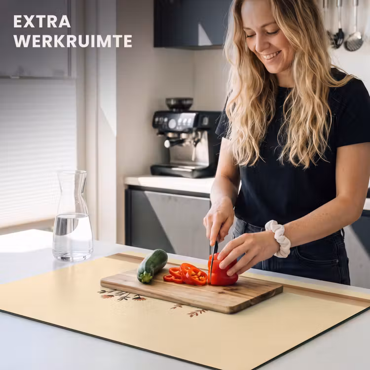 Inductie beschermer - Vazen - Bloemen - Bladeren - Minimalistisch — 4