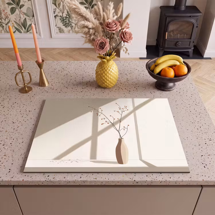 Inductie beschermer - Vaas - Takken - Bessen - Minimalistisch — 2