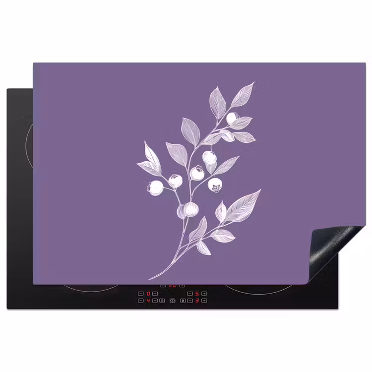 Inductie beschermer - Tak - Sierlijk - Bladeren - Minimalistisch — 1