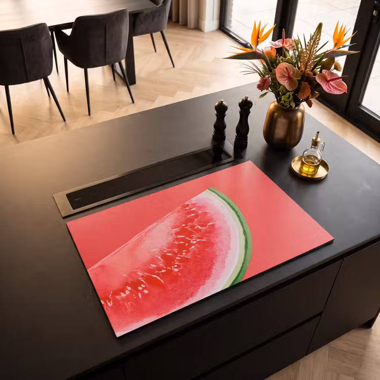 Inductie beschermer - Watermeloen - Rood - Zomers — 5
