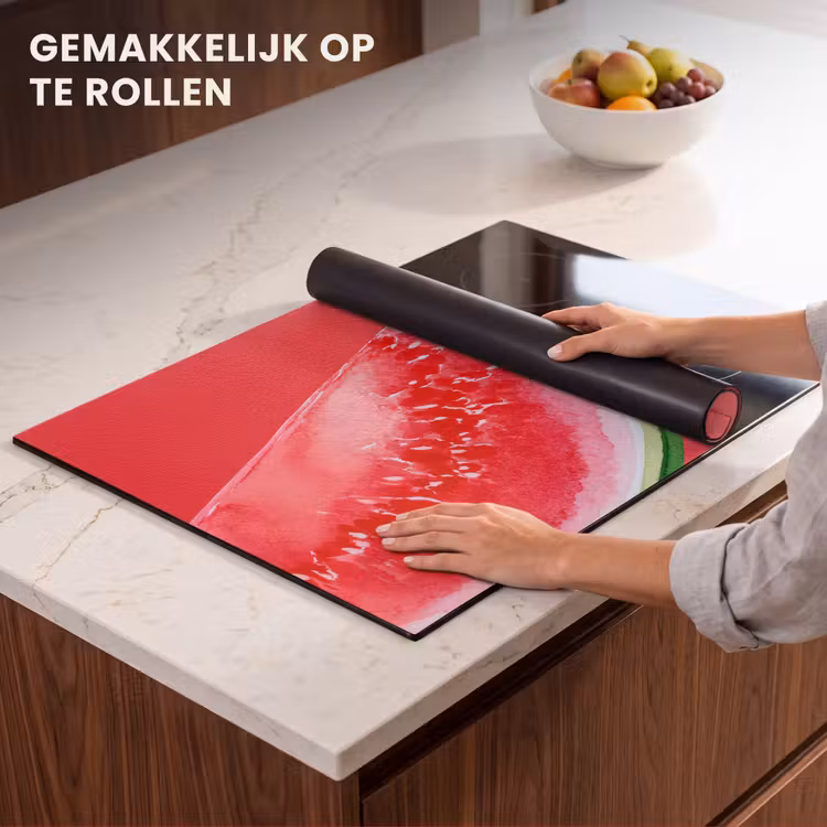 Inductie beschermer - Watermeloen - Rood - Zomers — 7