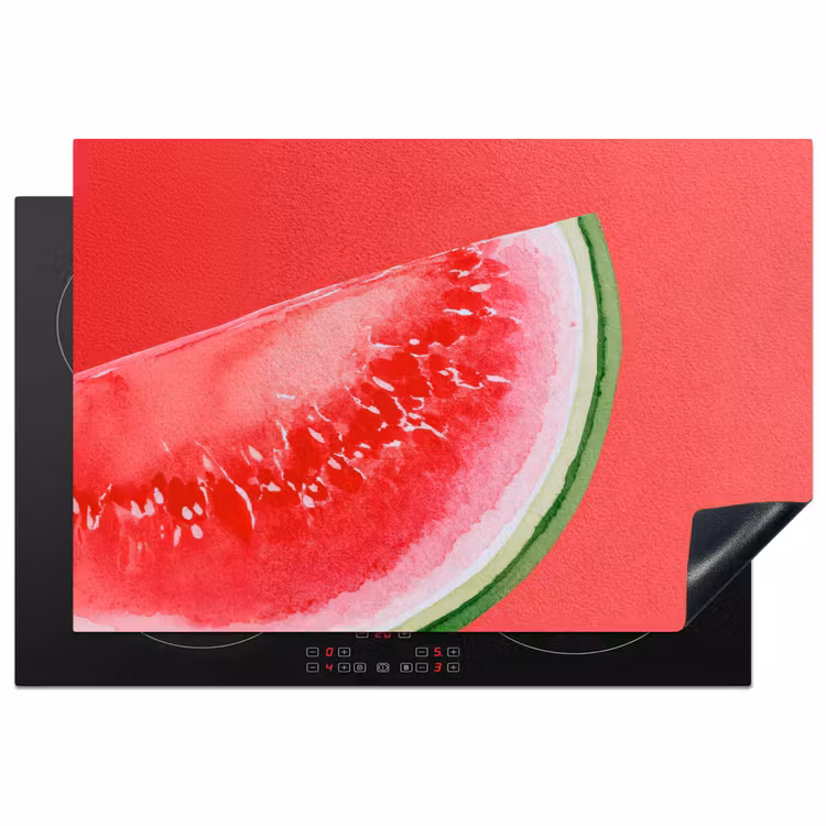 Inductie beschermer - Watermeloen - Rood - Zomers — 1