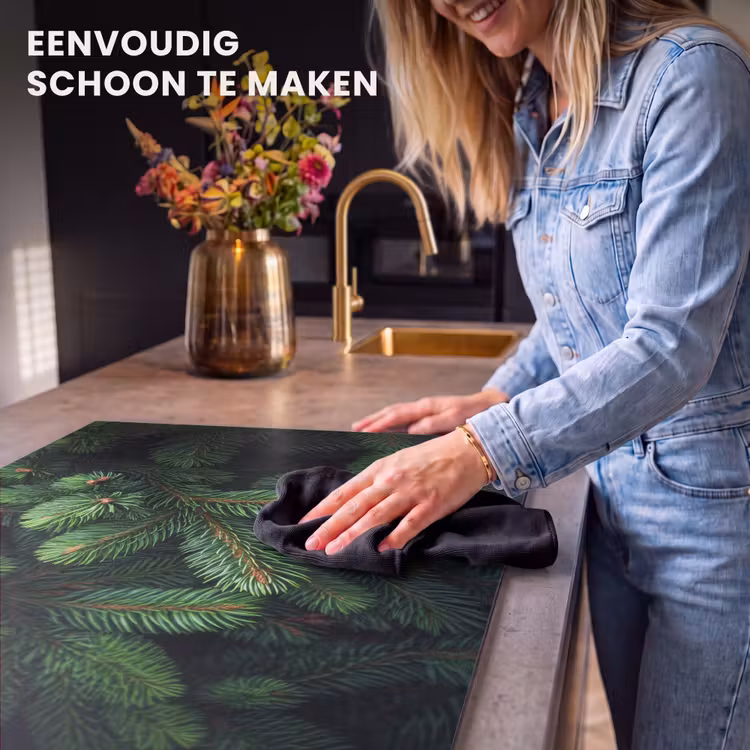 Inductie beschermer - Sparrentakken - Knoppen - Naalden - Groen — 6