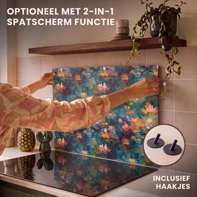 Inductie beschermer - Waterlelies - Vijver - Water — 10