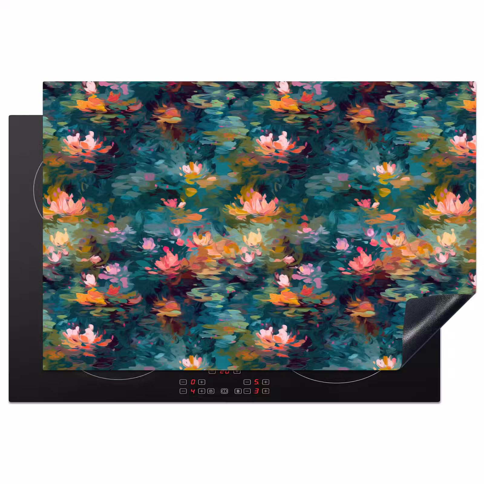 Inductie beschermer - Waterlelies - Vijver - Water — 1