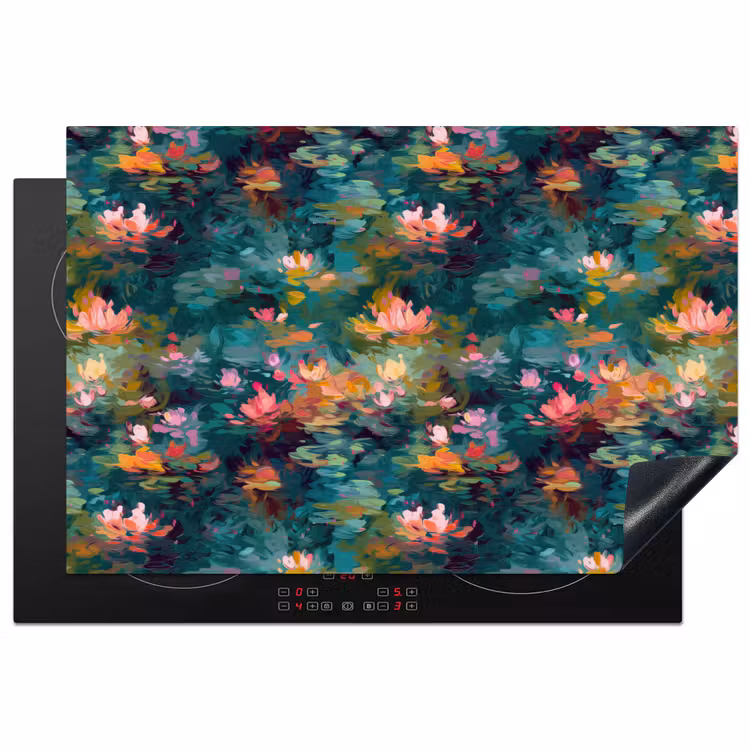 Inductie beschermer - Waterlelies - Vijver - Water — 1