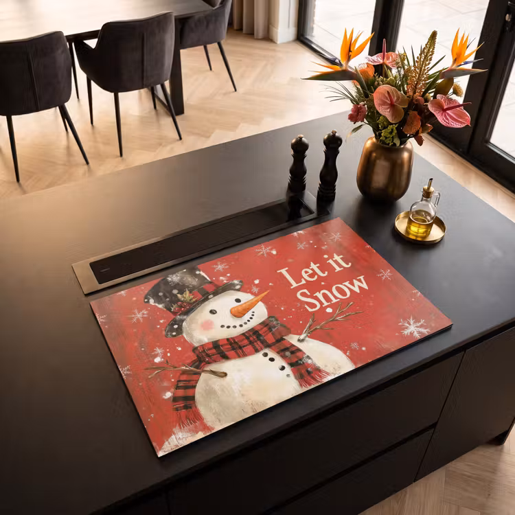 Inductie beschermer - Sneeuwpret - Winter - Sneeuwpop — 5