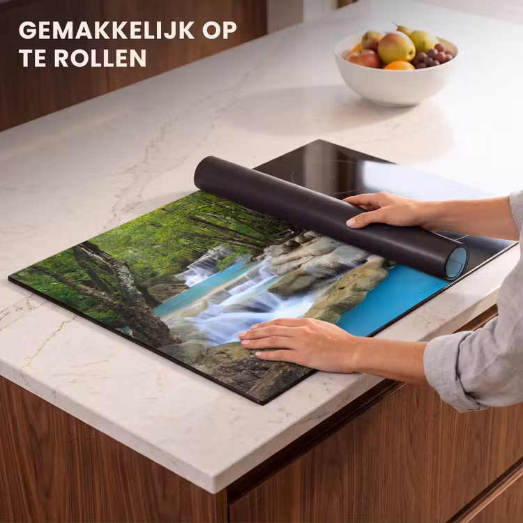 Inductie beschermer - Waterval - Natuur - Rivier - Bos - Water — 7
