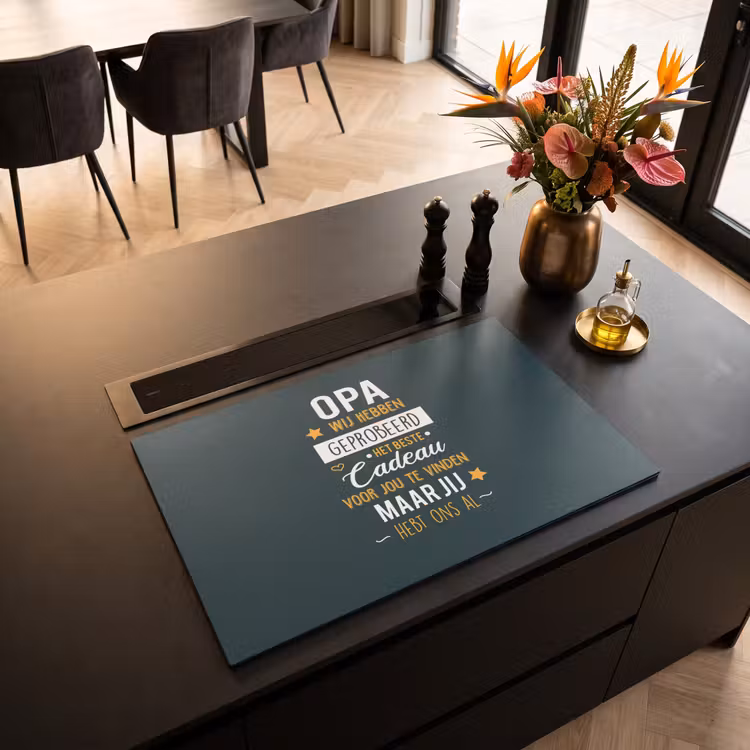 Inductie beschermer - Spreuken - Opa jij hebt ons al - Quotes - Opa — 5