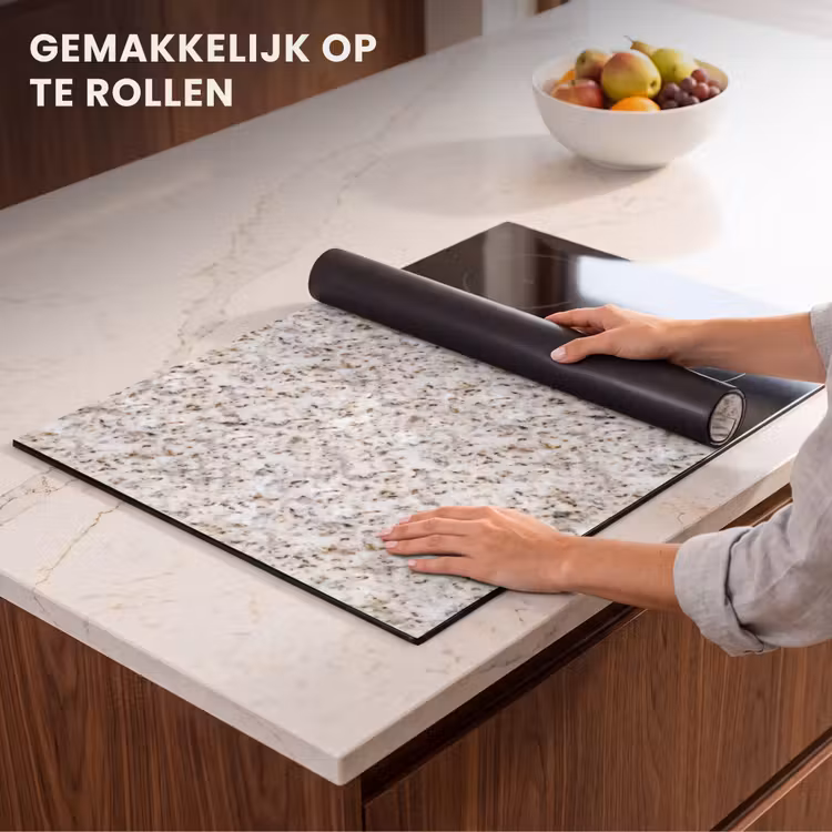 Inductie beschermer - Wit - Bruin - Graniet — 7