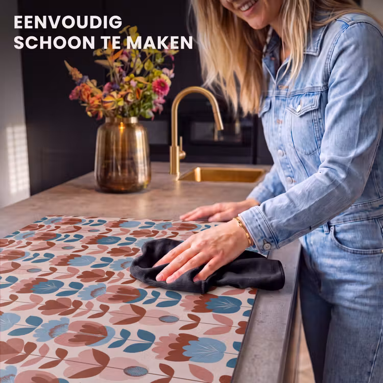 Inductie beschermer - Vintage - Motief - Kleurrijk — 6
