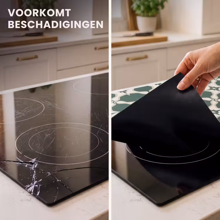 Inductie beschermer - Tegel - Klassiek - Groen — 3