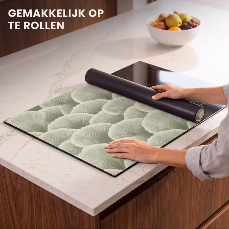Inductie beschermer - Waaier - Blad - Groen — 7