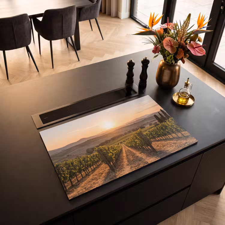 Inductie beschermer - Wijngaard - Zonsondergang - Landschap — 5