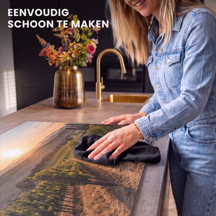 Inductie beschermer - Wijngaard - Zonsondergang - Landschap — 6